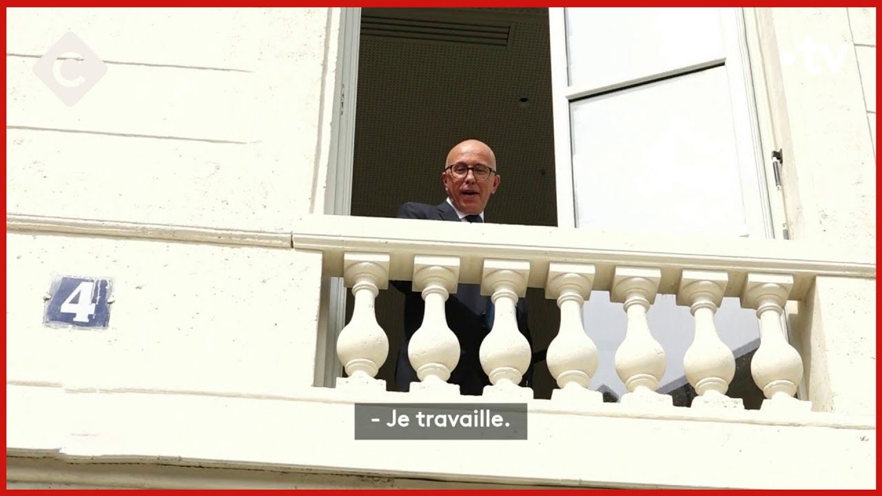 24 h plus tard… Eric Ciotti refuse toujours de sortir de son bureau - L’ABC - 13/06/2024