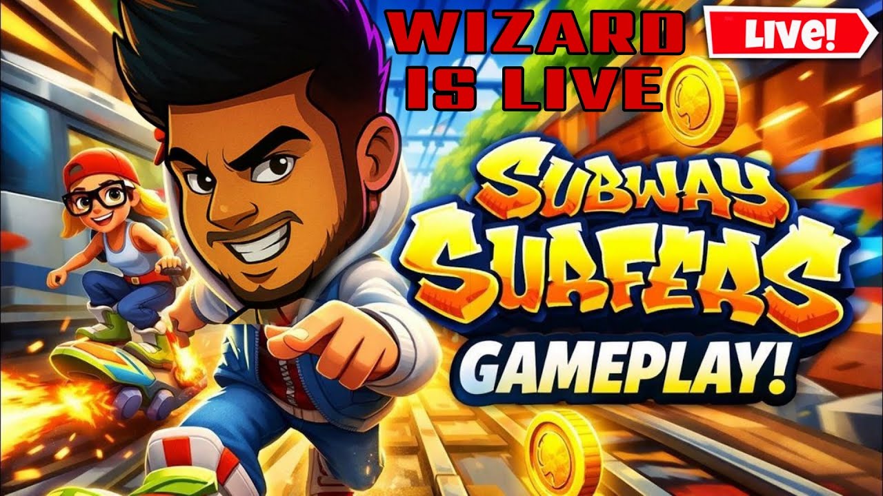 SUBWAY SURFERS LIVE || #subwaysurfers #kids #shortsfeed #shortlive #viral