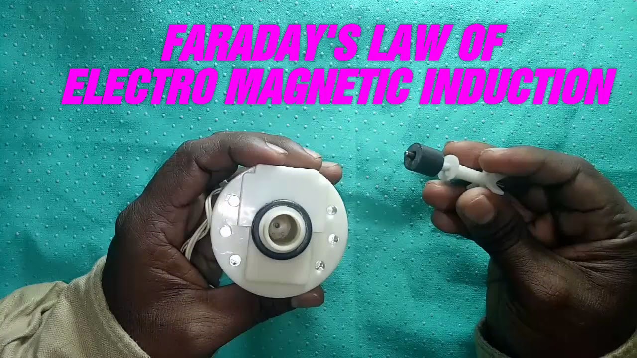 Faraday's law in Tamil