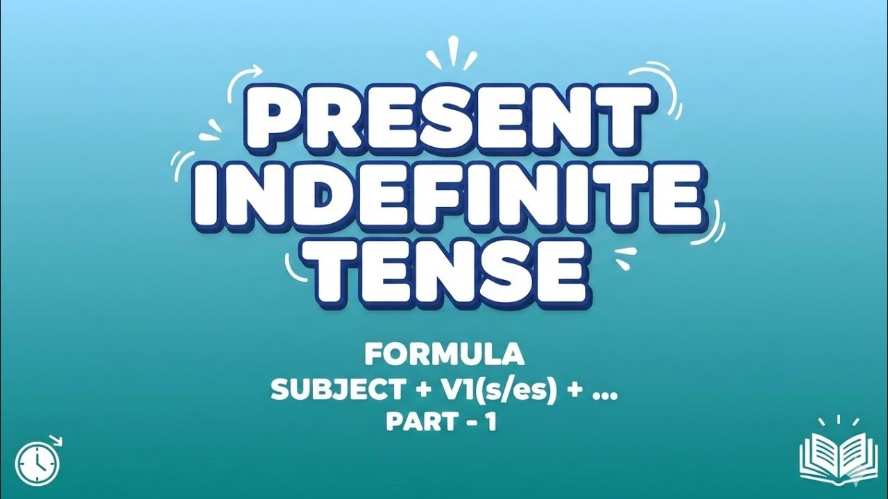 #coachingclasses ||Present indefinite tense|| एकदम Basic से 💥😱💯✅✅ part - 1