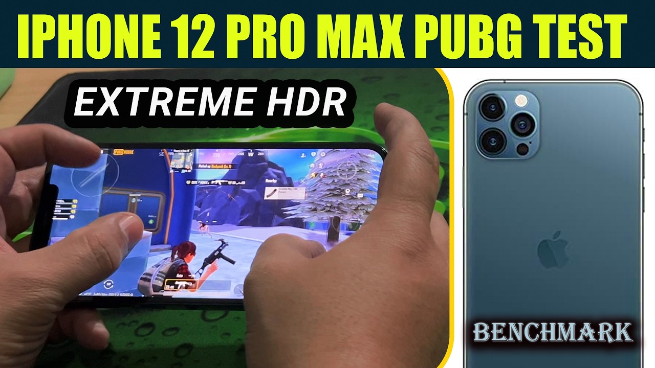 Apple iPhone 12 Pro Max Pubg Test 2025 | Graphics + Battery Test