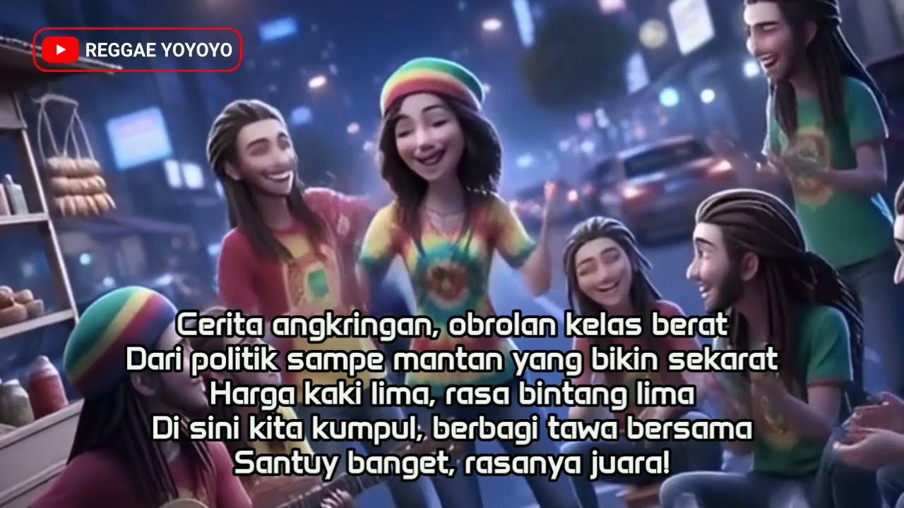 Cerita Angkringan - Lagu Reggae Vibes Malam Sederhana