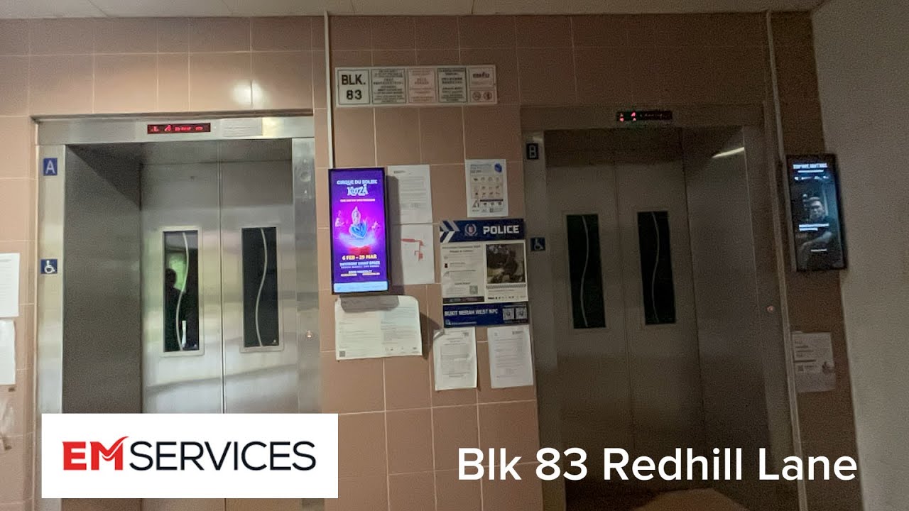EM Lift at Blk 83 Redhill Lane