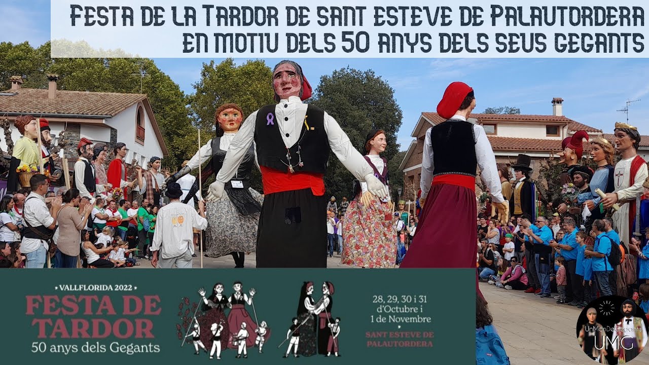Festa de la tardor de Sant Esteve de Palautordera i 50 anys dels seus gegants- 30/10/2022