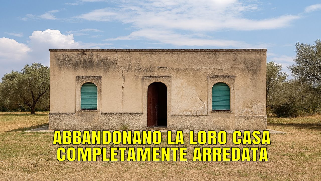 QUESTA CASA ABBANDONATA È ANCORA PIENA DI TUTTO!