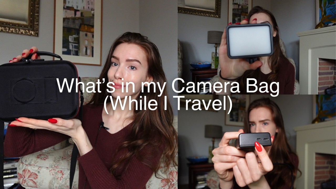 What's in my Camera Bag | content creator breakdown