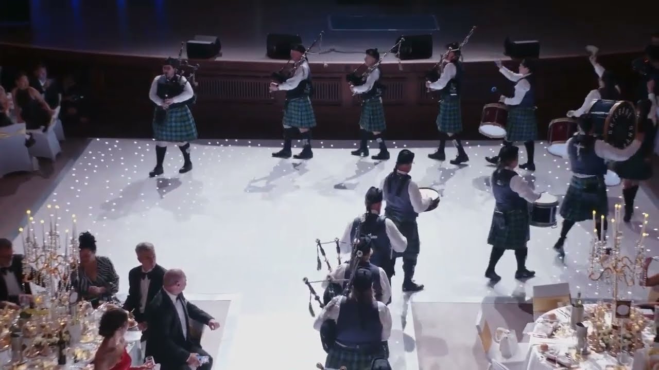Scotland the Brave / Mairi's Wedding / Waltzing Matilda - Brisbane Pipe Band 2023 Brisbane City Hall