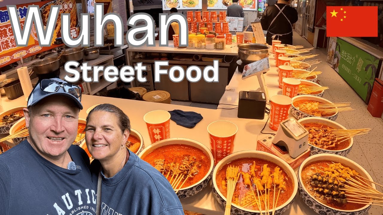 Exploring Wuhan’s Local Markets | Street Food Adventure in China 🇨🇳”