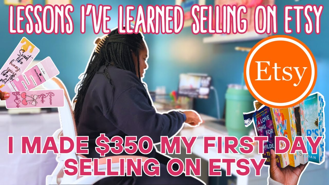 How I Started My Etsy Shop: Orders, Revenue & Lessons Learned | $350 in Sales My First Day
