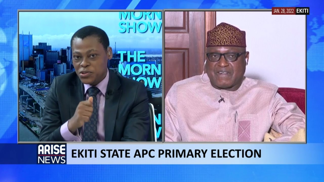 EKITI APC PRIMARIES WERE CREDIBLE, FREE AND FAIR - OYEBANJI
