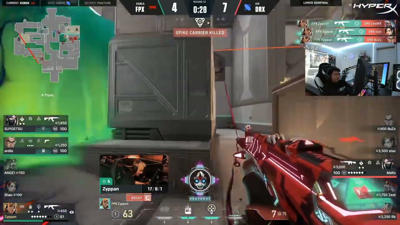 NRG s0m reacts to FPX Zyppan 4 k against DRX