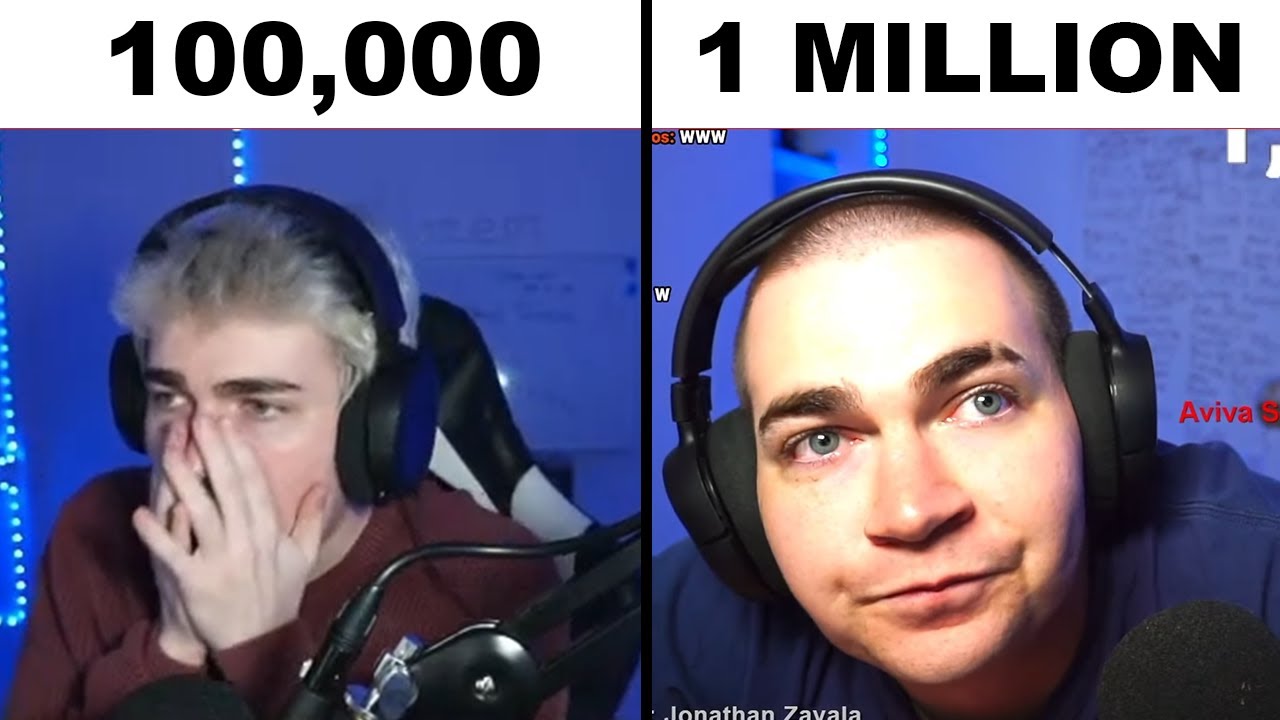 steak goes from 100k to 1 MILLION subscribers..