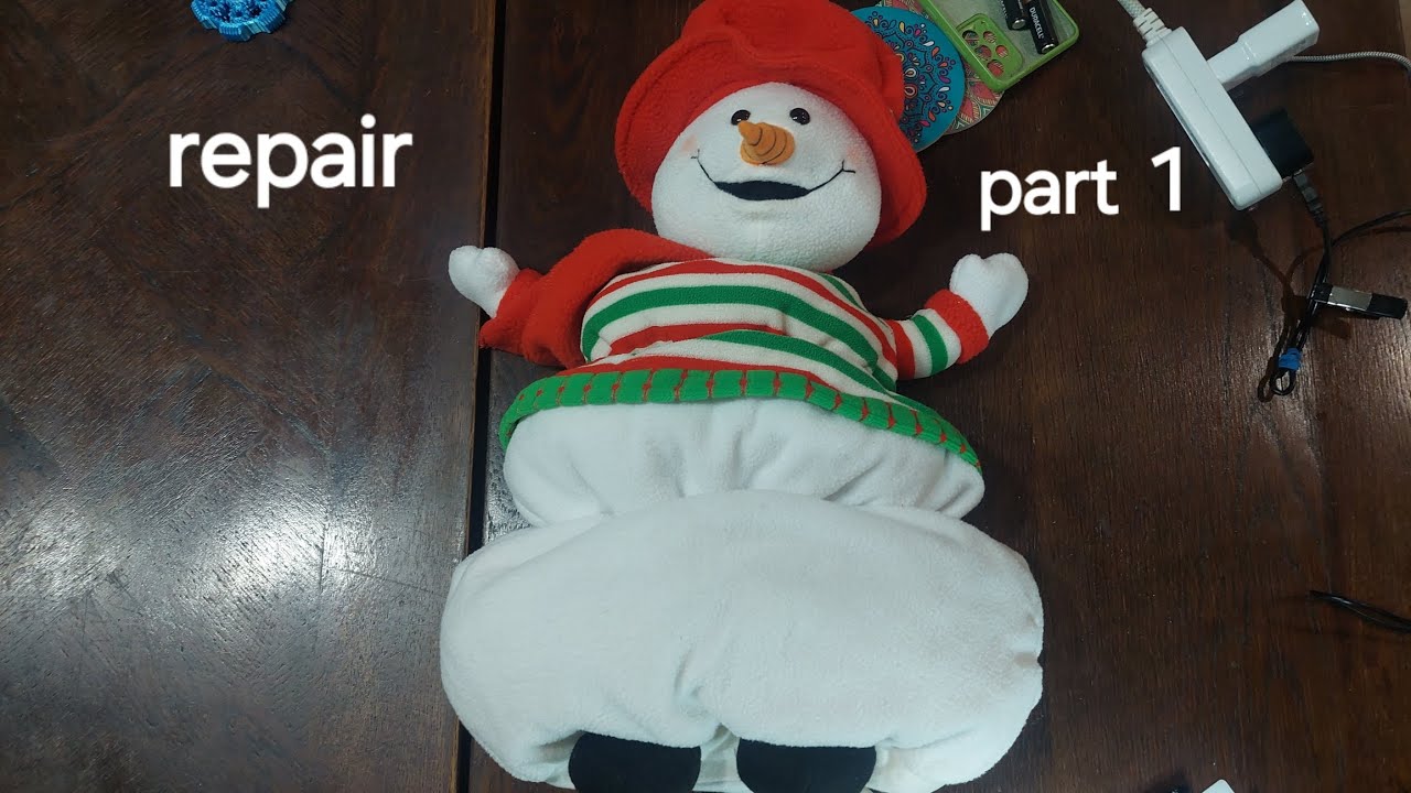 2005 Kids of America melting snowman repair part 1