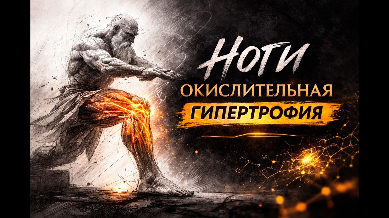 НОГИ - ГИПЕРТРОФИЯ ОКИСЛИТЕЛЬНЫХ ВОЛОКОН \ Умный Атлетизм - научный и духовный подход