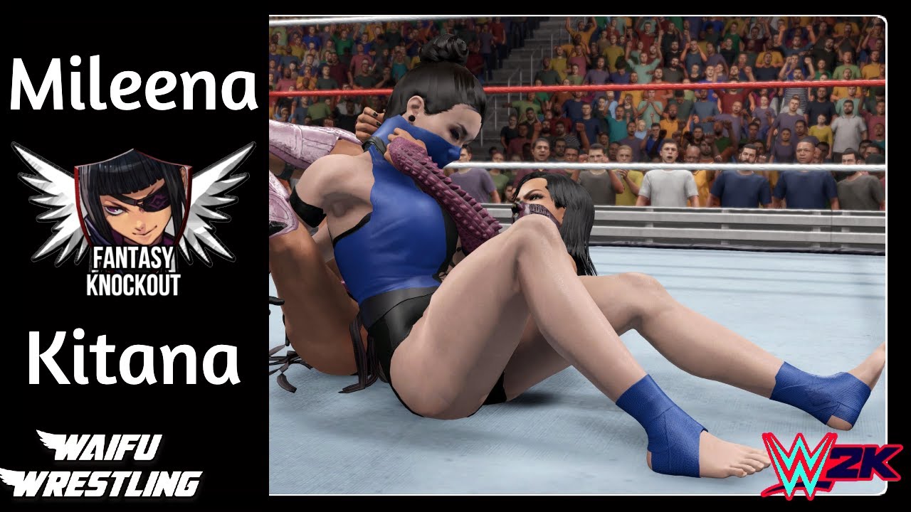 WWE2K22: Mileena VS Kitana - MORTAL KOMBAT! Fantasy Knockout Match