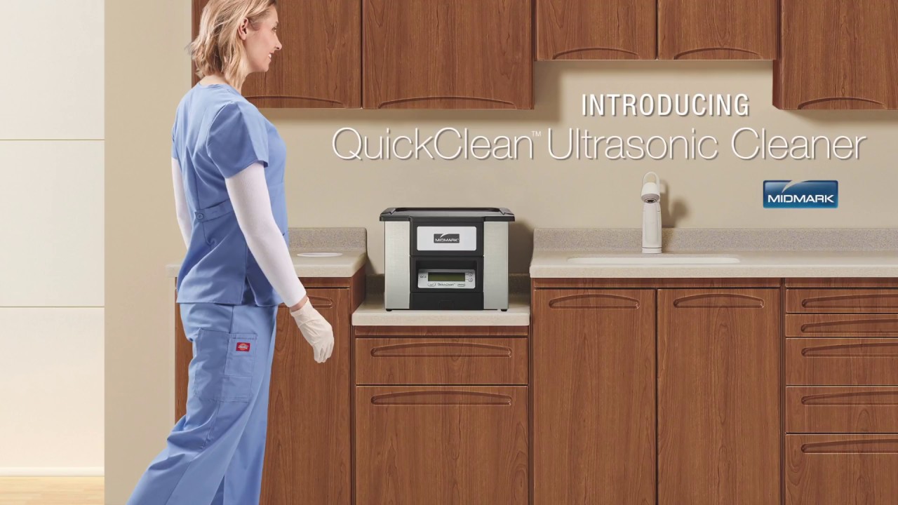 Introducing the QuickClean&trade; Ultrasonic Cleaner by Midmark