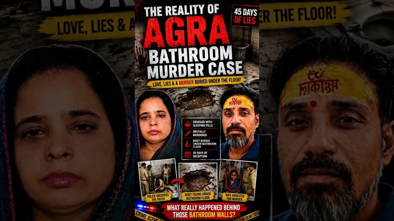 The Reality of the Agra Bathroom Murder Case | What Really Happened? AgraBathroomMurder