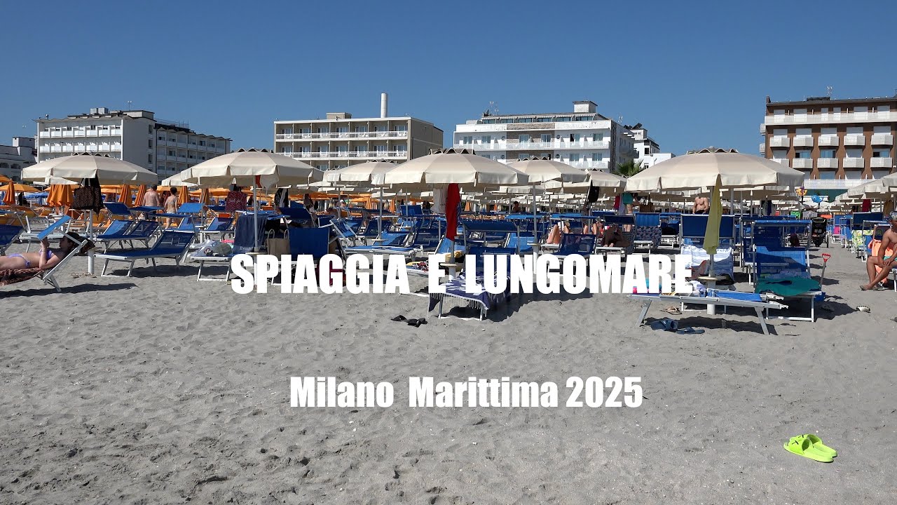 Spiaggia e Lungomare MILANO MARITTIMA 2025