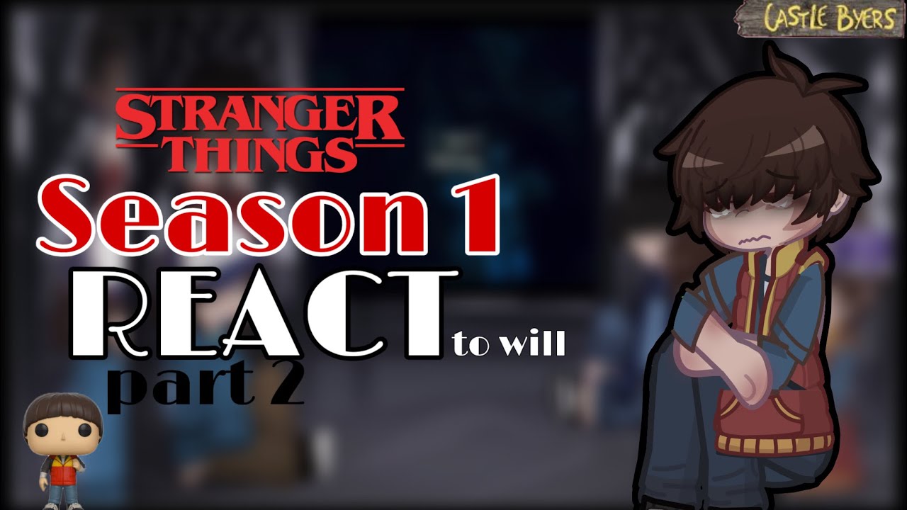 🔦S1 Party React to Will 🧭| 🔥 ANGST | PART 2 |🩸STRANGER THINGS🩸 | GACHA 🎞️