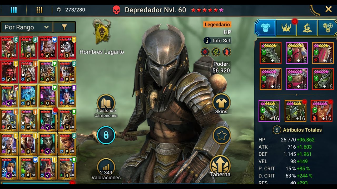 DEPREDADOR  9  MERCURIAL - PVP   | RAID: Shadow Legends