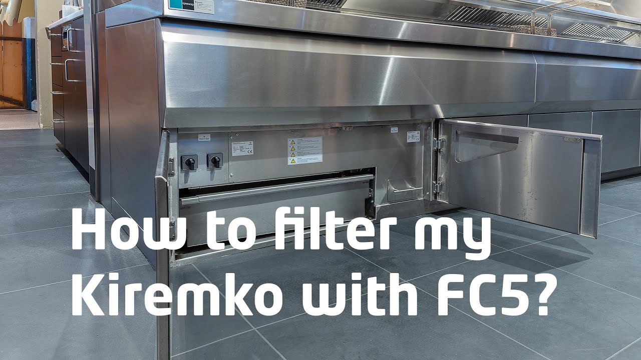 Kiremko - Hoe filter ik mijn bakwand met Fry Control 5?