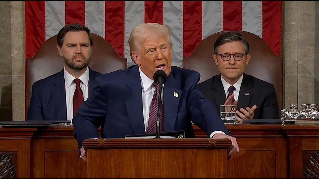 Trump addresses Congress in first speech of second term