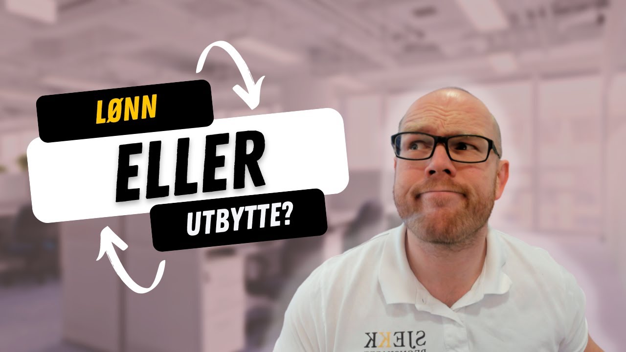 Lønn eller utbytte: Hva skal du med liten business velge?