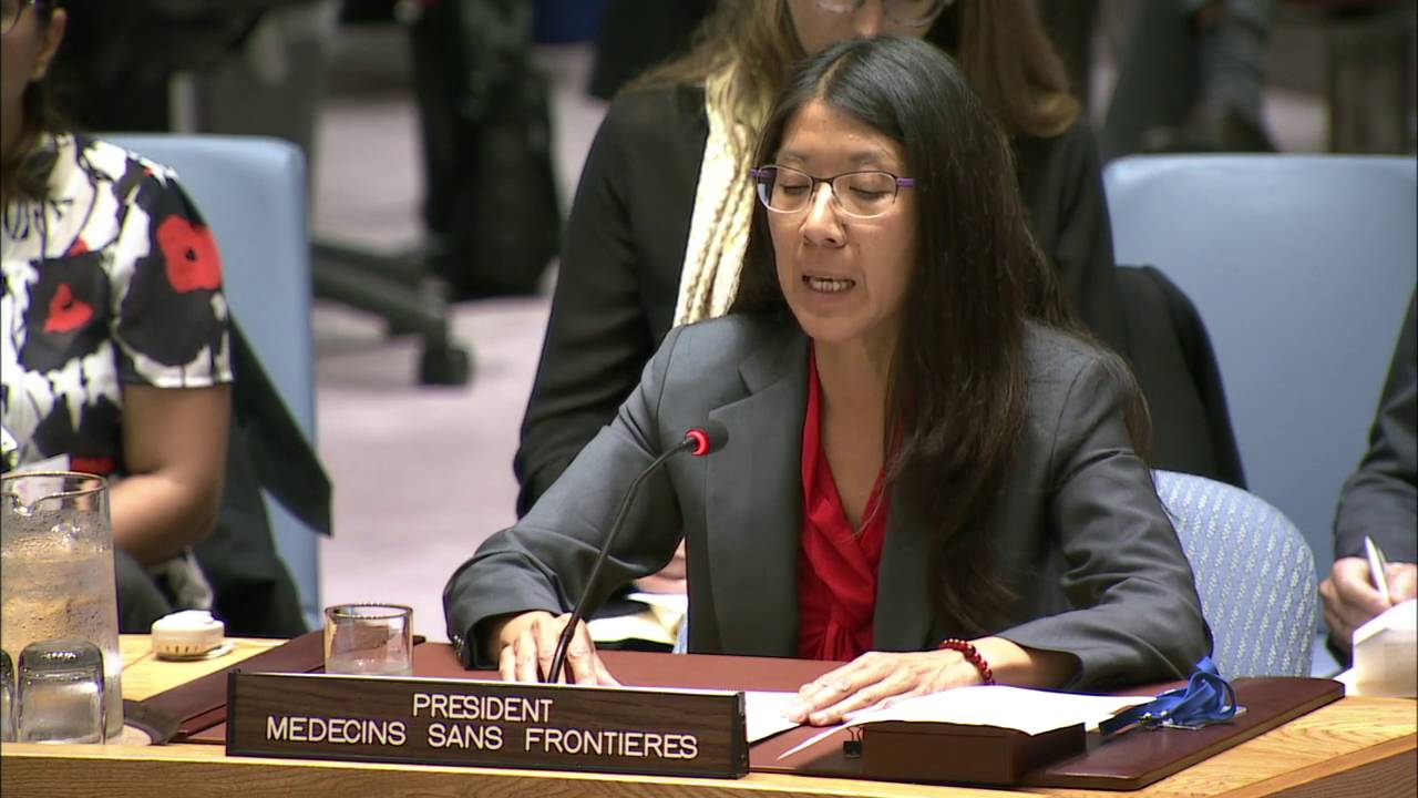 MSF President addresses United Nations Security Council