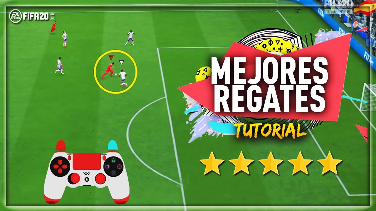 Los REGATES más EFECTIVOS de FIFA 20!!!🔥🆕(REGATES 5⭐ESTRELLAS) TUTORIAL✅