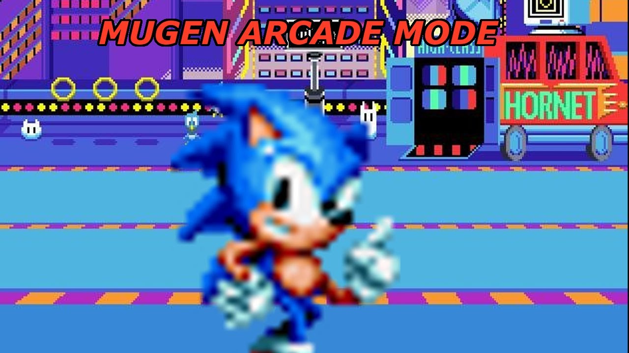 Режим Mugen Arcade с Sonic Mania