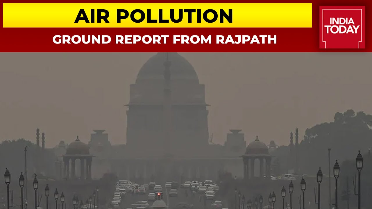 Thick Layer Of Smog Engulfs Delhi | Ground Report From Rajpath | Reporter Diary