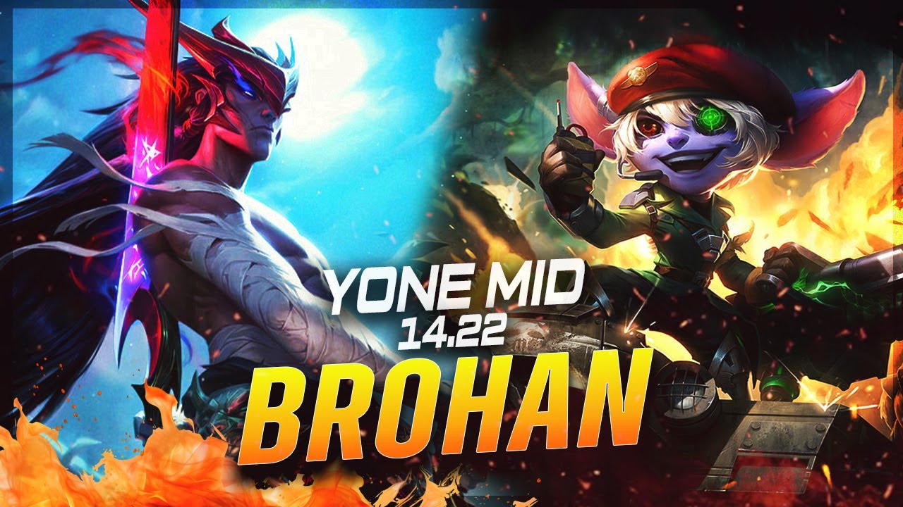 BROHAN - Yone vs Tristana MID Patch 14.22 - Yone Gameplay