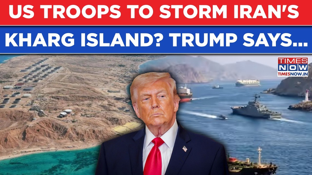 Iran's Kharg Island Bombed! US Army Troops To Storm IRGC's 'Crown Jewel' Soon? Trump Says...