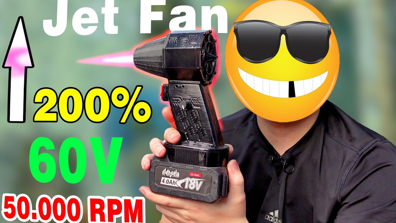 Chế quạt Phản Lực mini cầm tay giá rẻ