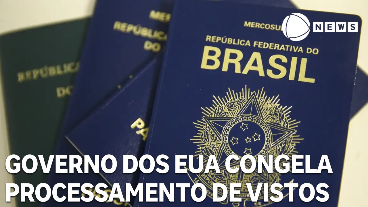 Governo dos EUA congela processamento de vistos