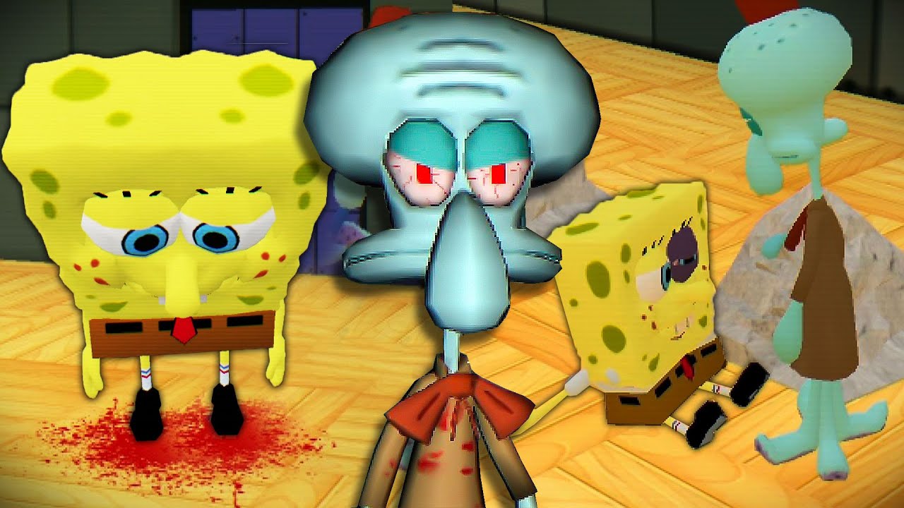 CALAMARDO ES UN MONSTRUO ABSOLUTO HAN TRANSFORMADO el mejor CAPITULO DE BOB ESPONJA EN TERROR