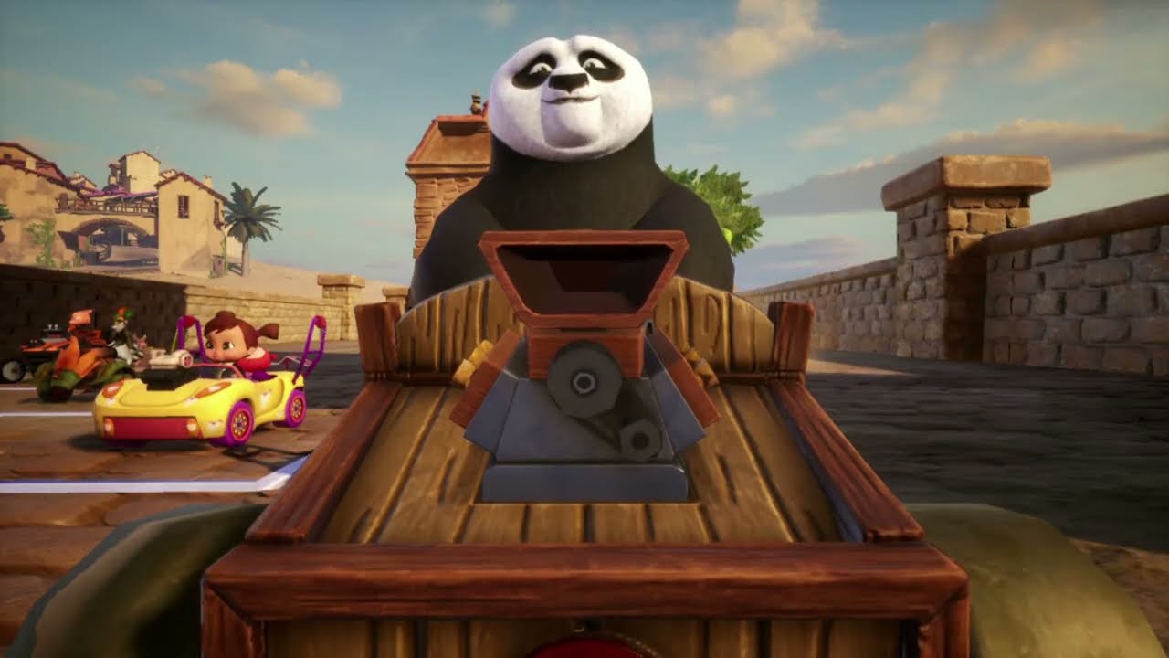 DreamWorks All Star Kart Racing Wishing Star Cup as Po