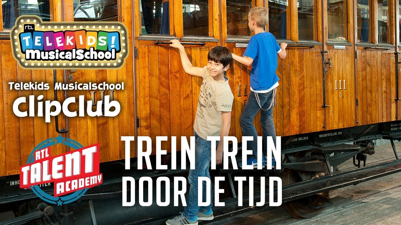 Trein door de tijd - door de kinderen van Telekids Musicalschool ClipClub
