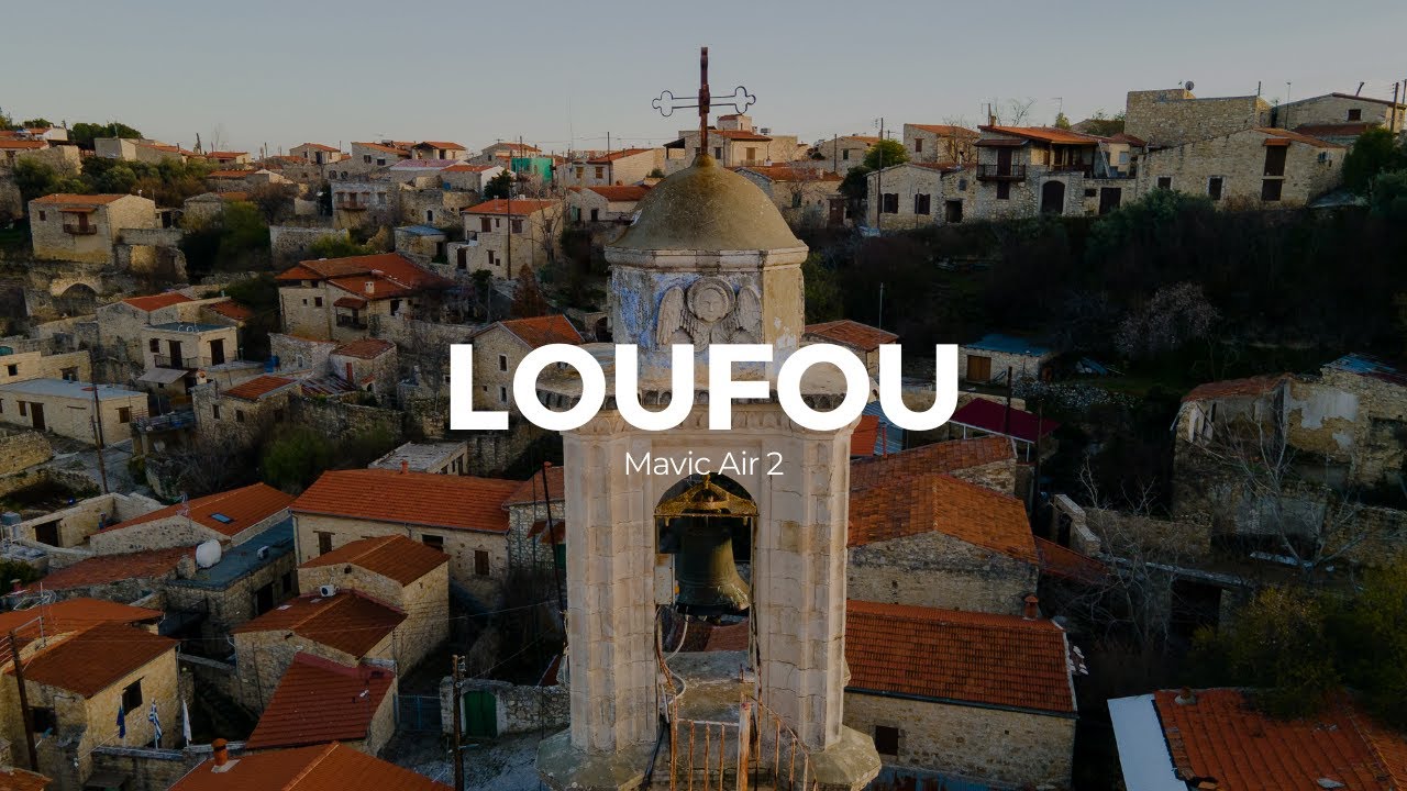 Cyprus | Lofou Village | Mavic Air 2 | Cinematic 4K footage