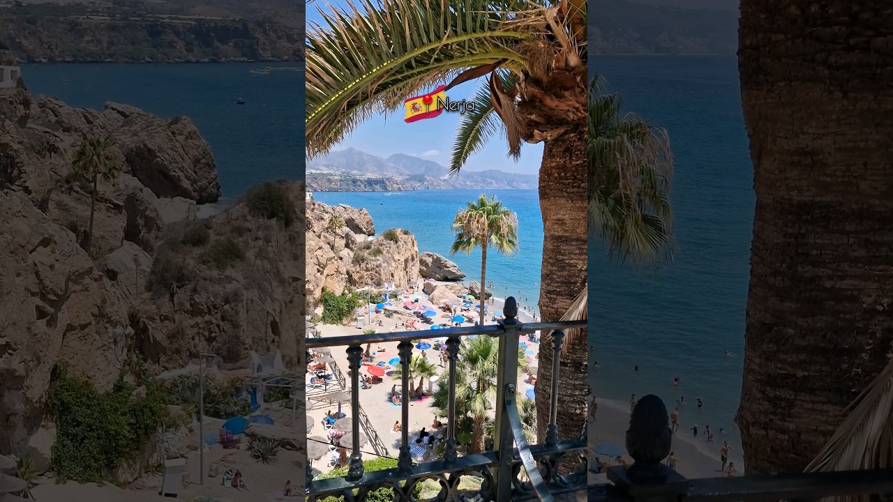 ☀️ The Best Holiday Destination on Costa del Sol, Spain 🇪🇦 NERJA 💙 #travel #summer #europe