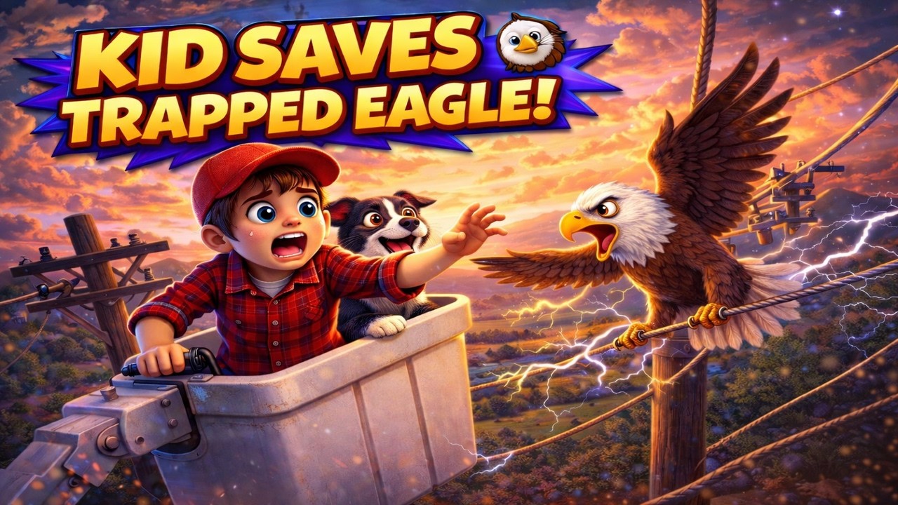 Max the Dog Helps Save a Wild Eagle! 🐕 Kids Rescue Cartoon