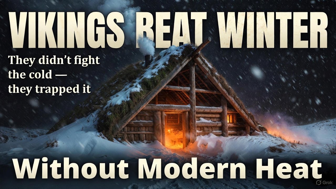 The Forgotten Longhouse Design That Kept Vikings Warm Through Icy Winters