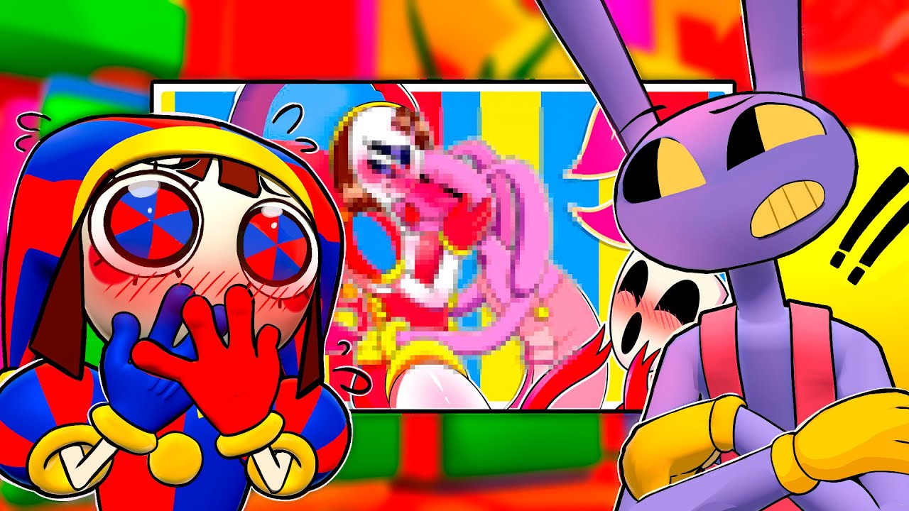 Jax e Pomni REAGEM as MELHORES ARTES do The Amazing Digital Circus VR