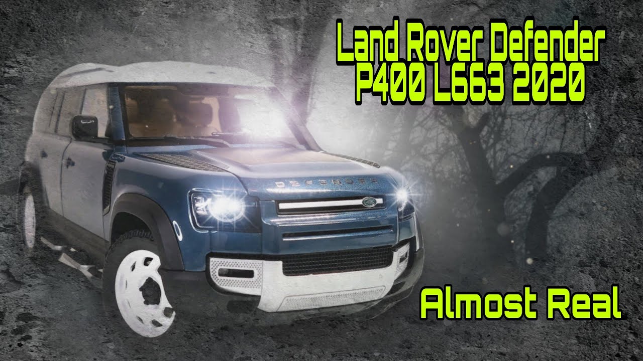 Land Rover Defender P400 L663 2020 Almost Real, diecast 18