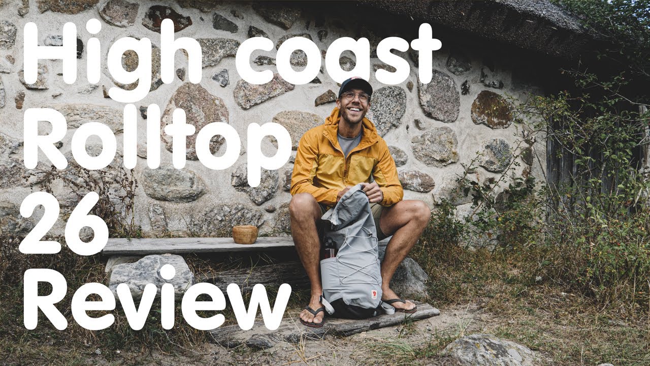 Fjallraven High coast roll top 26 review - travel daypack test
