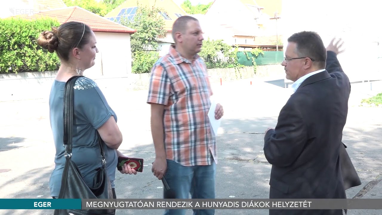 Megnyugtatóan rendezik a Hunyadis diákok helyzetét - 2018.09.07.