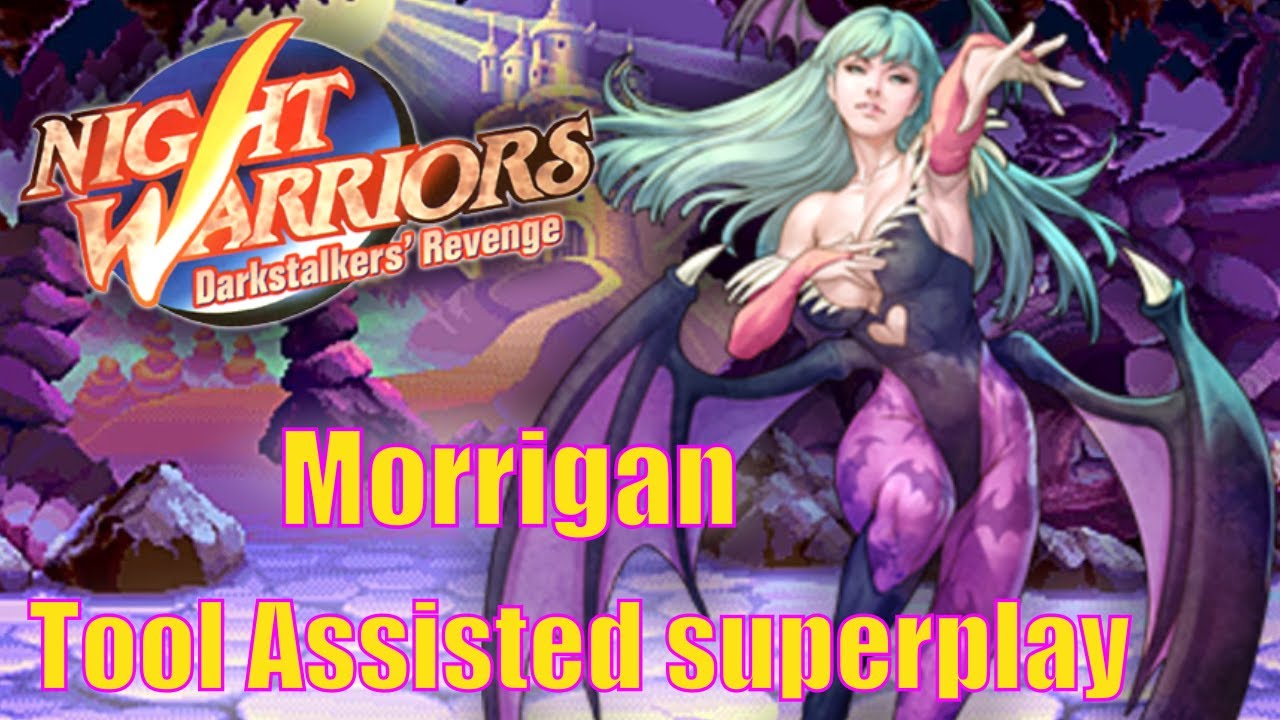 [TAS] - Night Warriors: Darkstalkers' Revenge - Morrigan (Arcade/CPS2) - Full Perfect