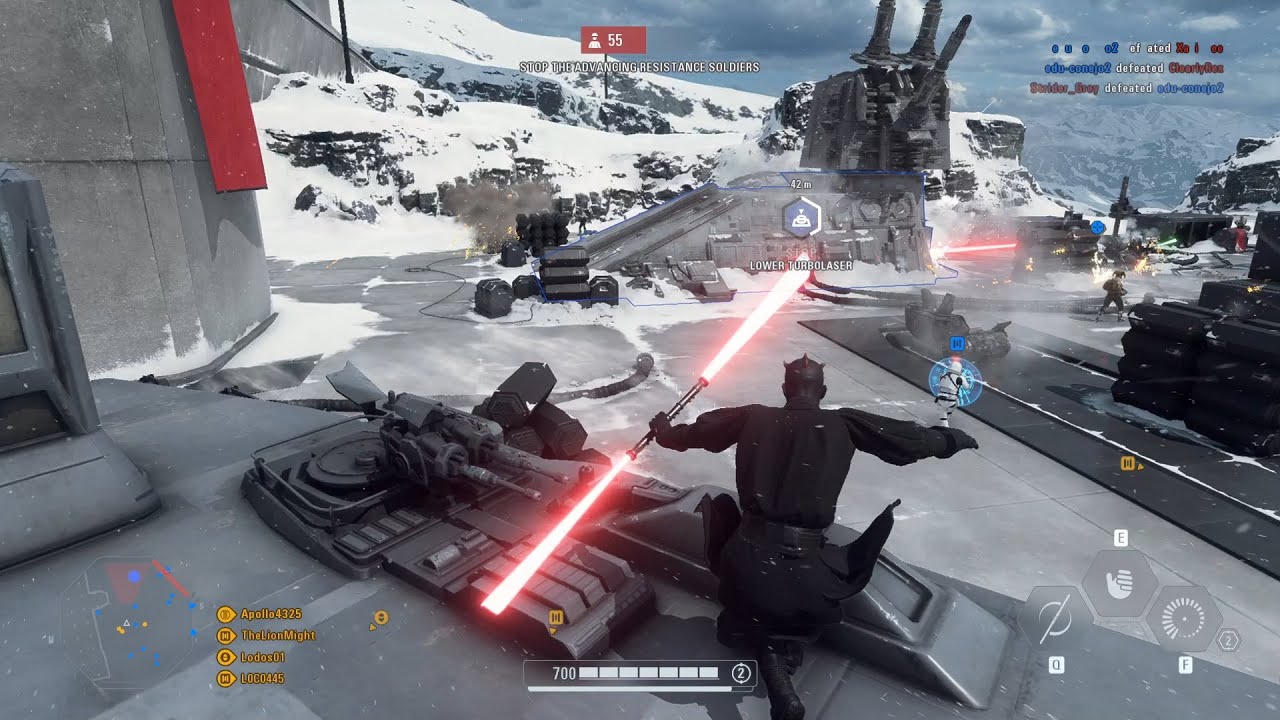 Star Wars Battlefront 2: Galactic Assault Gameplay Highlights (No Commentary)