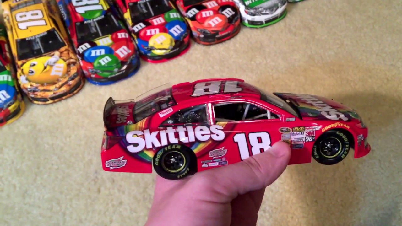 My Review of my Kyle Busch 2014 1/24 scale Diecast cars!
