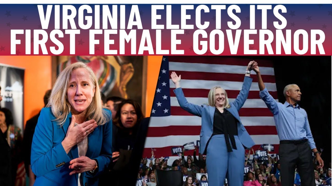 Virginia Elections Breaking: Abigail Spanberger WINS Governor Polls; Trump SHOOK at Democratic Win